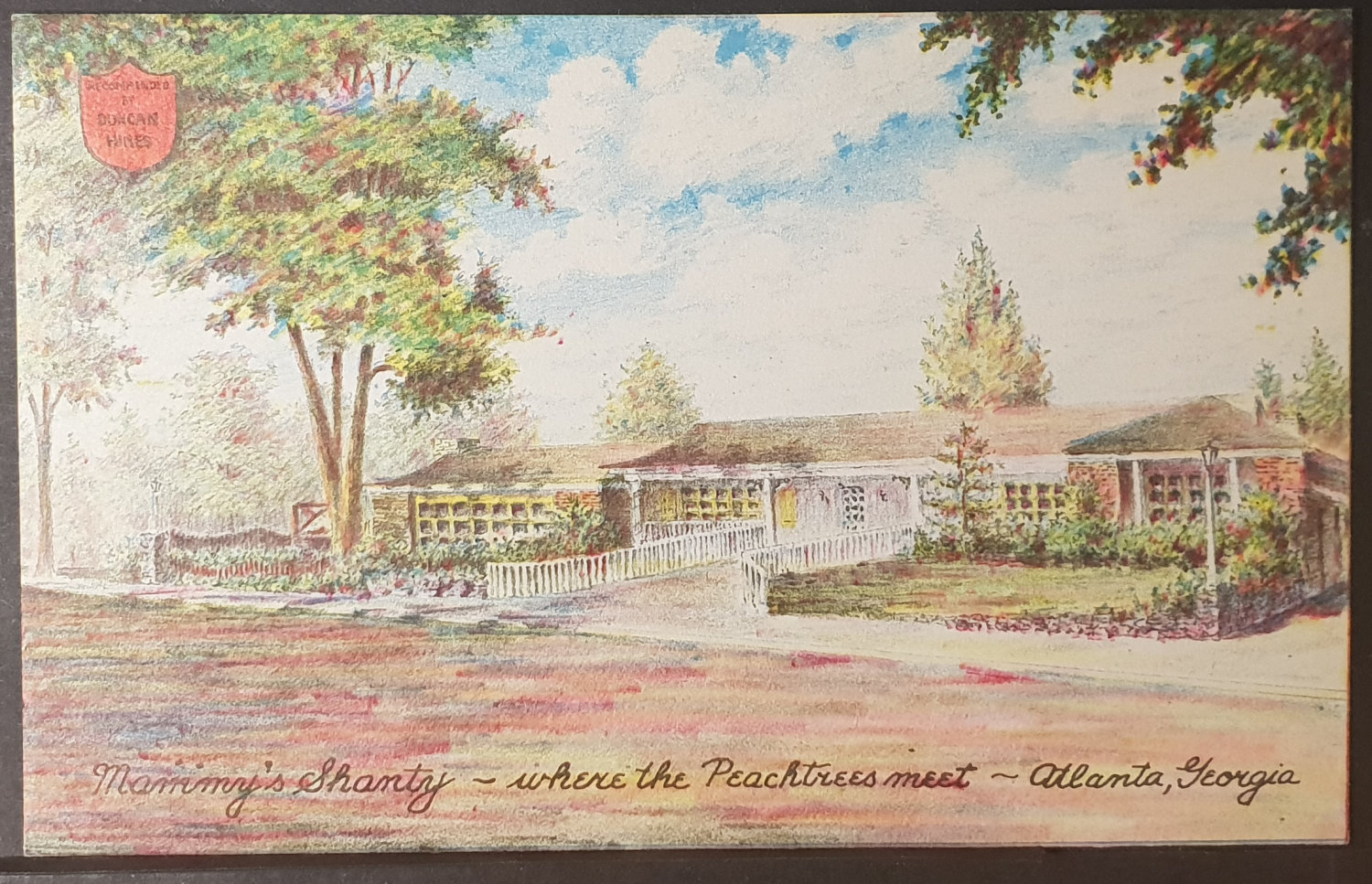 (image for) postcard USA - GA - Georgia #0005